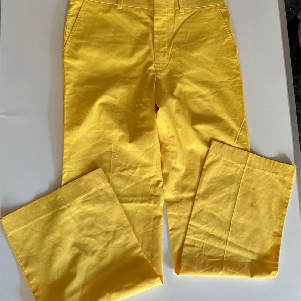 SOLD!! Retro Yellow Pants